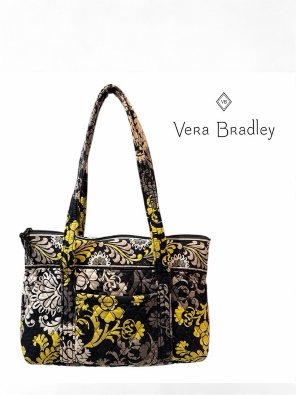 Vera Bradley RETIRED Baroque Pattern Tote